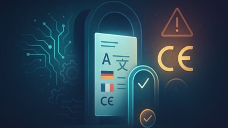 CE-Kennzeichnung und mehrsprachige Anleitungen