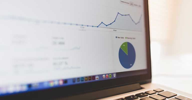 SEO Optimierung Google Analytics Chart