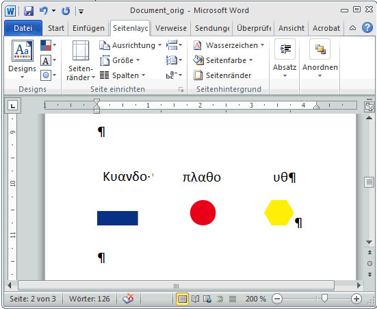 Microsoft Word Textfelder anpassen 1