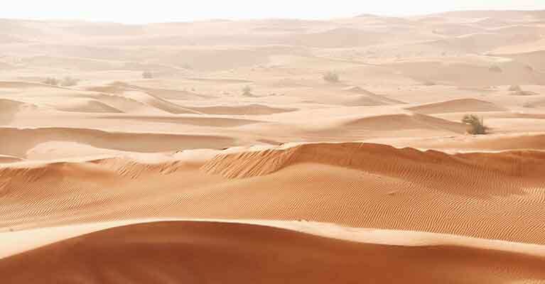 Deutsch Arabisch - Foto Wüste